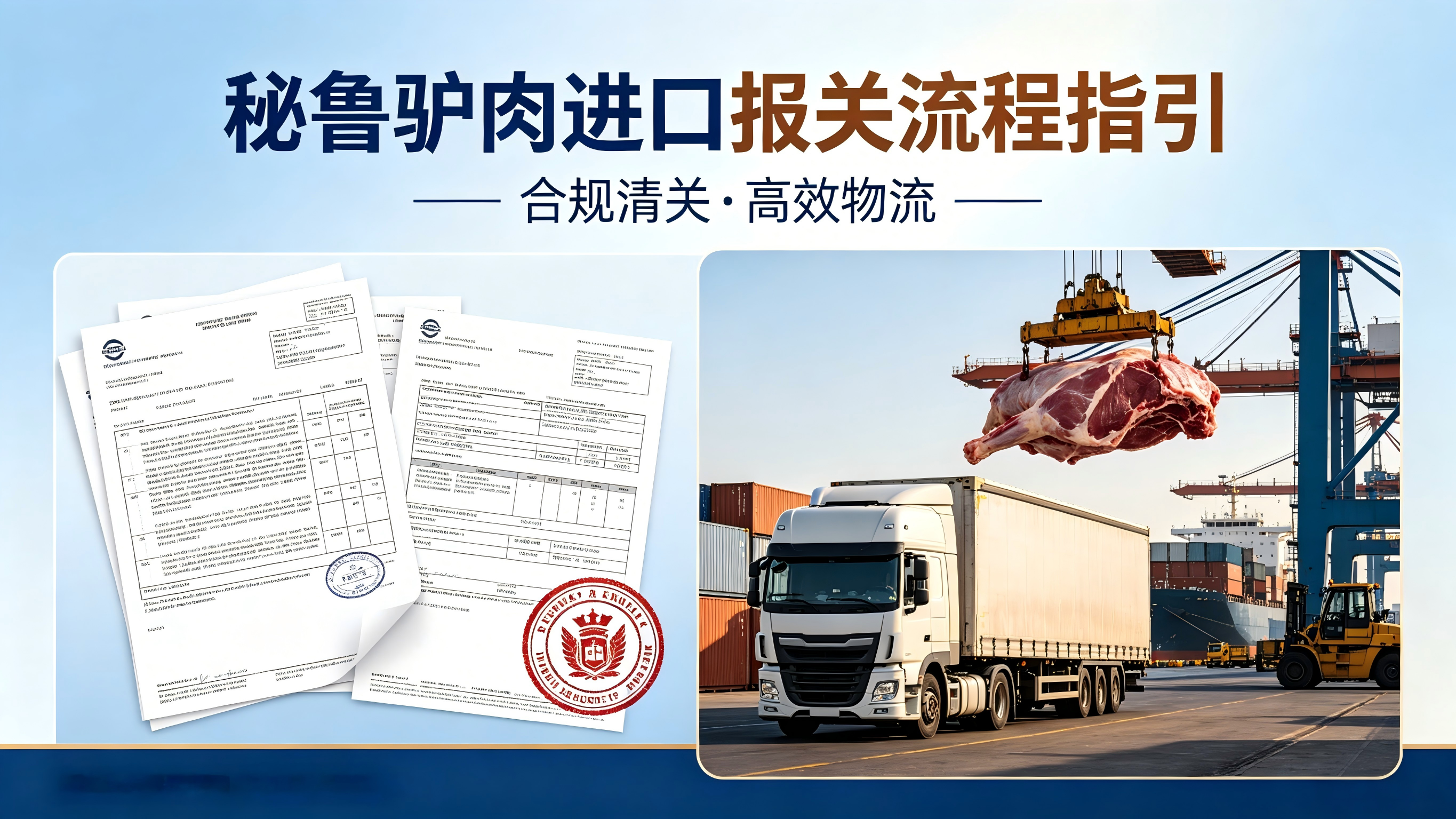 秘鲁驴肉进口报关攻略｜专业进口代理清关一站式服务(1)